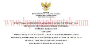 Bimtek Implementasi Permenpan RB No 8 Tahun 2019 Tentang Pedoman Evaluasi Reformasi Birokrasi Instansi Pemerintah